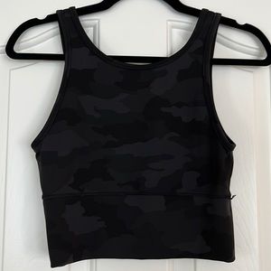 Lululemon Power Pivot Everlux Tank Top Camo